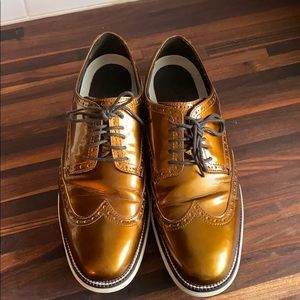 Cole Haan Grand.Øs Bronze Dress Shoes